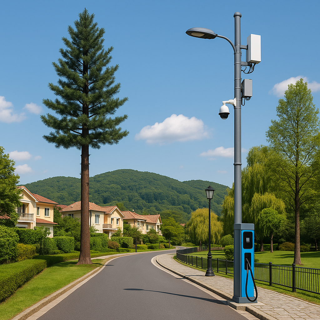 Telecom Tower of Landscape Integration