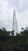 Robust 4 Leg Telecom Antenna Tower, Galvanized and Durable