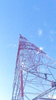 Telecom Tower 3 Legs Galvanized Angular Radio Broadcast TV Tower