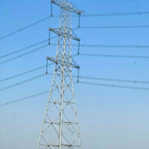 33kv 66kv 500kv Electrical Transmission Line Galvanized Steel Electric Steel Tower