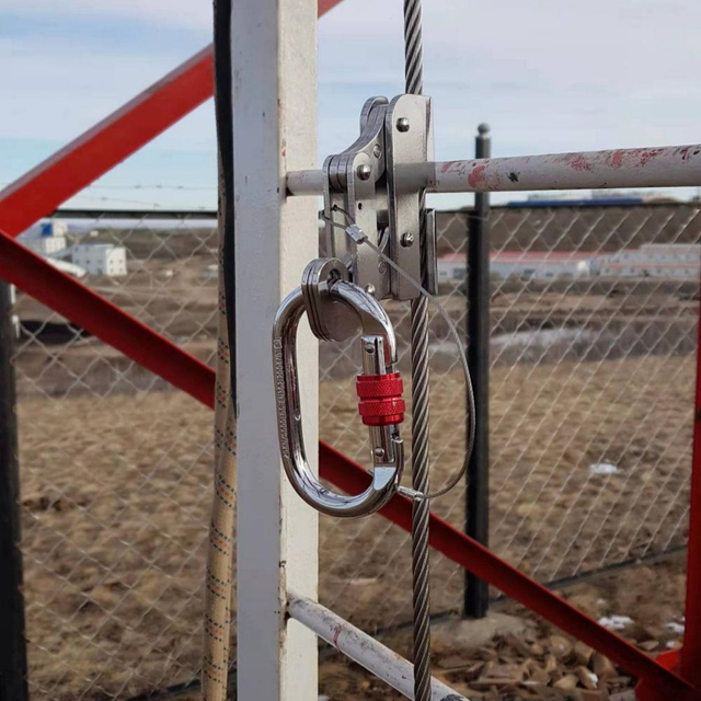 Vertical Safety Rope Lifeline for Fall Protection Systems