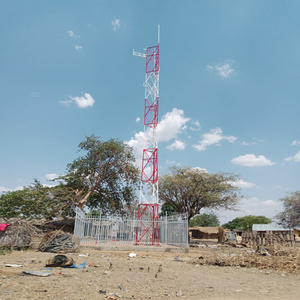 Self Supporting Rural Telecom Antenna Lattice Tower