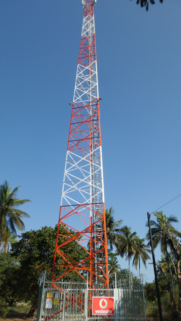3-Leg Telecommunication Tower, 10-200m, Lifetime of 20-50 Years