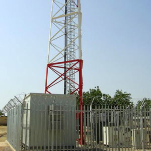HDG Self Supporting Steel Telecom Tower with Customization and Related Accessories