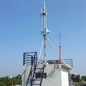 GSM Rooftop Telecommunication Steel Lattice Telecom Tower