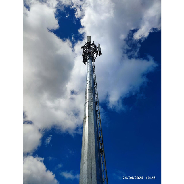 Network Mobile GSM Communication Monopole Base Station WiFi Antenna Tower