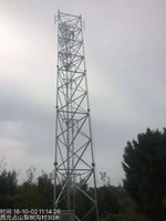 Resilient Hot DIP Galvanized TV Tower for Broadcasting Excellence